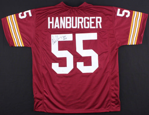 Chris Hanburger Signed Redskins Jersey Inscribed "HOF 2011" (JSA QR Code)