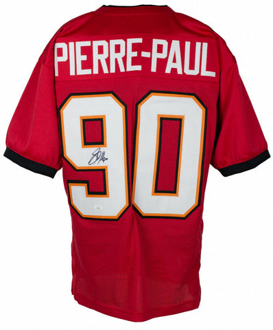 Jason Pierre-Paul Signed Buccaneers Jersey (JSA COA) Tampa Bay Linebacker