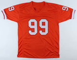 Warren Sapp Signed Tampa Bay Buccaneers Creamsicle Orange Jersey (Beckett COA)