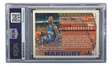 Stephon Marbury Signed 1996 Topps #177 Timberwolves Rookie Card PSA/DNA