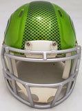 UCHENNA NWOSU AUTOGRAPHED SEAHAWKS FLASH GREEN SPEED MINI HELMET MCS HOLO 211037