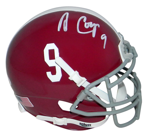 AMARI COOPER SIGNED AUTOGRAPHED ALABAMA CRIMSON TIDE MINI HELMET JSA