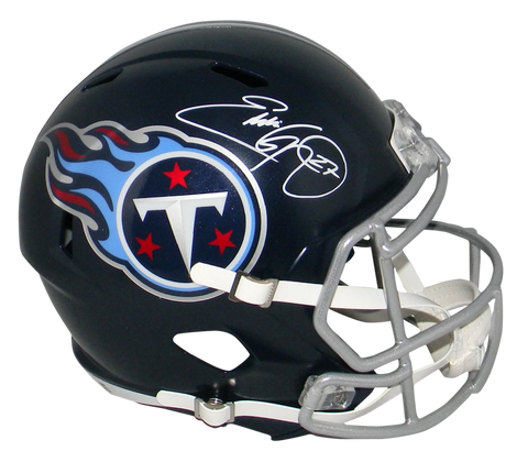 EDDIE GEORGE AUTOGRAPHED TENNESSEE TITANS FULL SIZE SPEED HELMET BECKETT