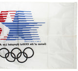 Bulls Michael Jordan Authentic Signed 1984 Olympic Games Flag PSA/DNA #G29209