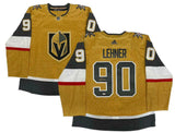 ROBIN LEHNER Autographed Knights Authentic Adidas Gold Alternate Jersey FANATICS