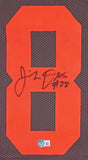 Jeremiah Owusu-Koramoah Signed Cleveland Browns Jersey (Beckett) 2021 2nd Rnd Pk