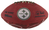 Steelers Jerome Bettis "2x Insc" Signed The Duke Showcase Football W/ Case BAS W