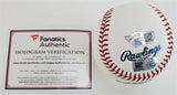 Jeff McNeil Signed ML Baseball Fanatics & MLB Certified New York Mets 2xAll Star