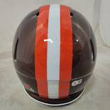 MYLES GARRETT SIGNED CLEVELAND BROWNS FS FLASH SPEED AUTHENTIC HELMET BECKETT QR