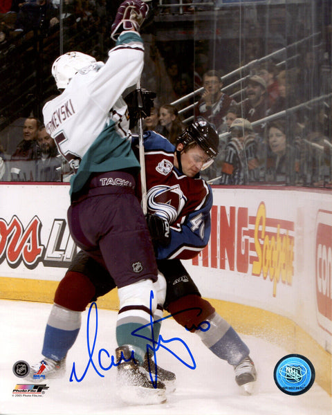 Marek Svatos Autographed/Signed Colorado Avalanche 8x10 Photo 14175