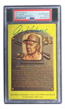 Al Kaline Signed 4x6 Detroit Tigers HOF Plaque Card PSA/DNA 85026246