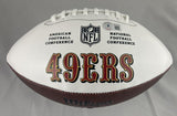 Brock Purdy Autographed San Francisco 49ers Logo Football - Beckett