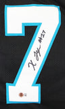 Xavier Legette Authentic Signed Black Pro Style Jersey Autographed BAS Witnessed