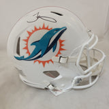 TYREEK HILL SIGNED MIAMI DOLPHINS F/S SPEED AUTHENTIC HELMET BECKETT QR