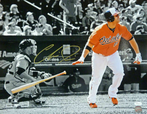 Chris Davis Autographed/Signed Baltimore Orioles 16x20 Photo JSA 10967