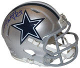 Roy Williams Autographed Dallas Cowboys Speed Mini Helmet Beckett 37355