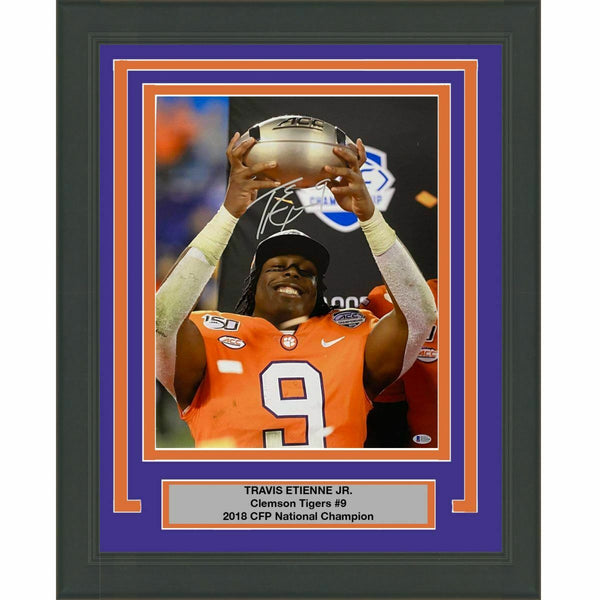 FRAMED Autographed/Signed TRAVIS ETIENNE JR Clemson 16x20 Photo Beckett COA #1