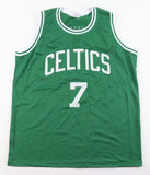 Nate "Tiny" Archibald Signed Boston Celtic Jersey Inscribed "HOF 91" (JSA COA)