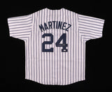 Tino Martinez Signed New York Yankees Jersey (PSA COA) 4xWorld Series Champion