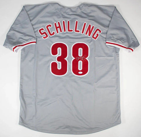 Curt Schilling Signed Philadelphia Phillies Jersey (JSA COA) World Series MVP