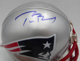 Tom Brady Autographed New England Patriots Mini Helmet TriStar Holo #6205698