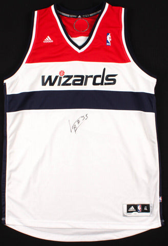 Trevor Booker Signed Washington Wizards Custom On Court Style Jersey (JSA COA)