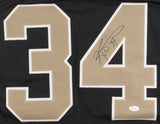 Ricky Williams Signed New Orleans Saints Jersey (JSA COA) 1999 NFL #1 Draft Pick