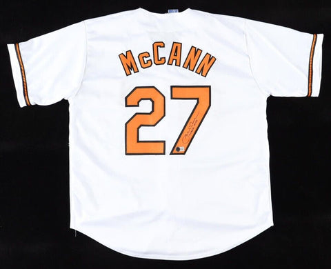 James McCann Signed Baltimore Orioles Jersey (Beckett) 2019 All Star Catcher