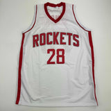 Autographed/Signed Alperen Sengun Houston White Basketball Jersey Beckett COA