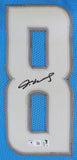 Jameson Williams Authentic Signed Blue Pro Style Jersey BAS Witnessed