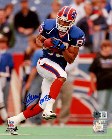 Andre Reed Autographed/Signed Buffalo Bills 8x10 Photo Beckett 45696