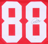 Isaac Bruce Signed San Francisco 49ers Jersey (JSA COA) 4xPro Bowl Wide Receiver