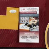 O. J. Simpson Signed USC Trojans 34x42 Framed Jersey Display (JSA COA) Bills R.B