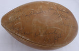 1966 Packers Autographed Football 48 Sigs Lombardi Starr Super Bowl I Beckett