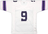 WASHINGTON MICHAEL PENIX JR. AUTOGRAPHED WHITE JERSEY BECKETT WITNESS QR 222053