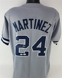 Tino Martinez Signed New York Yankees Jersey (JSA COA) 4xWorld Series Champ 1B