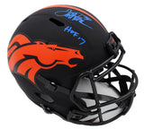 Terrell Davis Signed Denver Broncos Speed Full Size Eclipse Helmet - "HOF 17"