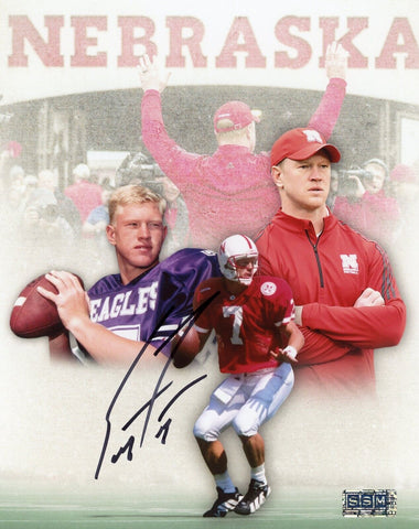 SCOTT FROST SIGNED AUTOGRAPHED NEBRASKA CORNHUSKERS 8x10 PHOTO COA