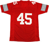 OHIO STATE ARCHIE GRIFFIN AUTOGRAPHED RED JERSEY HT 1974/75 BECKETT 230174