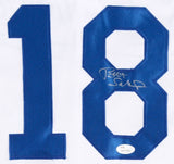 Bret Saberhagen Signed Royals Jersey (JSA COA) 1985 World Series Champ & MVP