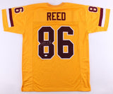 Jordan Reed Signed Washington Redskins Throwback Jersey (JSA COA) Pro Bowl T.E,