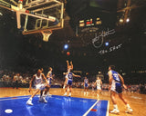 Christian Laettner Signed 16x20 Duke Blue Devils Photo The Shot Insc JSA ITP