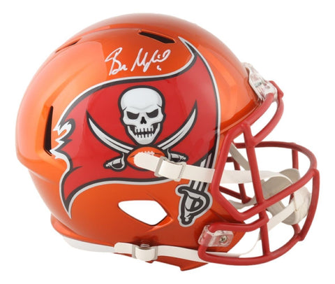 Baker Mayfield Signed Tampa Bay Buccaneers FS Flash Speed Replica Helmet BAS