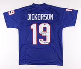 Eric Dickerson Signed SMU Mustangs Jersey Inscribed "Pony Express" (Beckett)