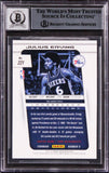 76ers Julius Erving Signed 2013 Panini Prizm #221 Card Auto Gem 10! BAS Slabbed
