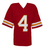 Rashee Rice (CHIEFS) Signed Red Custom Football Jersey - (JSA COA)