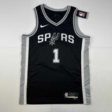 Autographed/Signed Victor Wembanyama San Antonio Spurs Black Jersey Fanatics COA