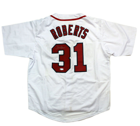 Dave Roberts Signed Boston Custom White Jersey