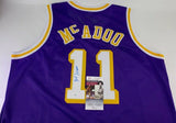 Bob McAdoo Signed Los Angeles Lakers Jersey (JSA COA) NBA Hall of Fame 2000