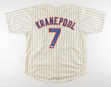 Ed Kranepool Signed New York Jersey "1969 World Champs" and "Miracle Mets" (JSA)